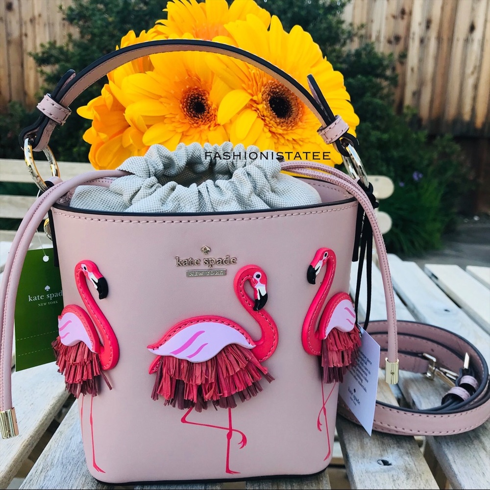 Kate spade flamingo pippa Vellum Wallet Coin set - Picture 4 of 8